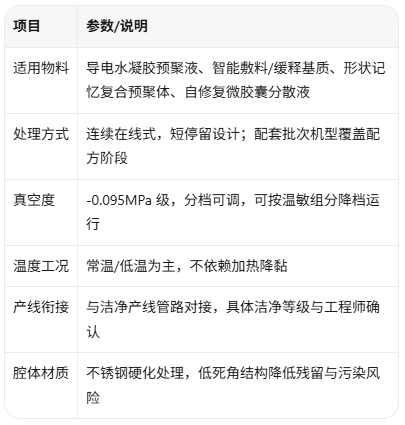 脱泡机方案